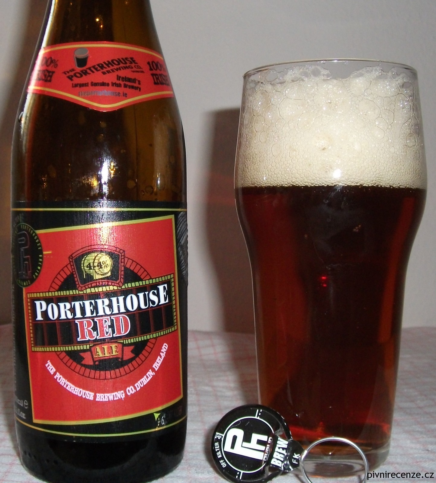 Recenze Porterhouse Red Ale PivníRecenze.cz