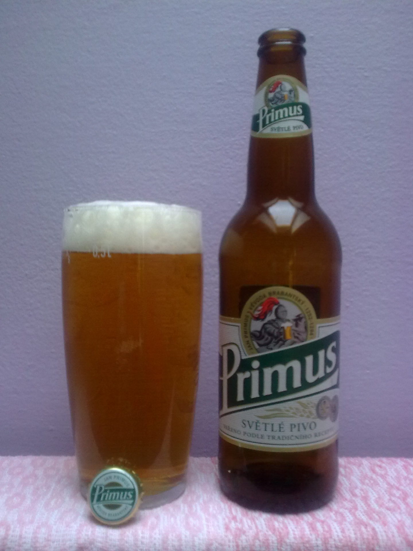 Recenze Primus | PivníRecenze.cz