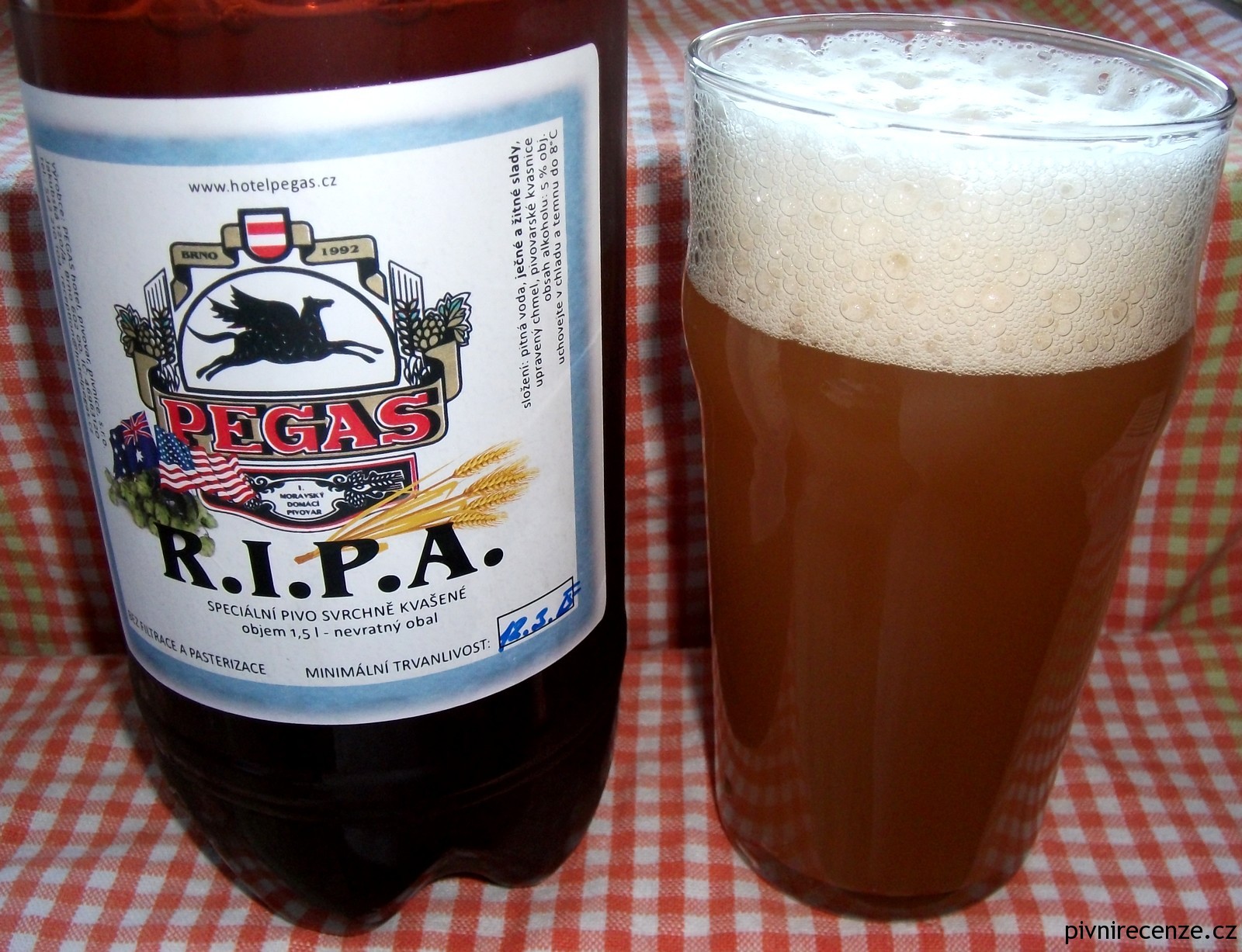 Recenze Pegas R.I.P.A. | PivníRecenze.cz