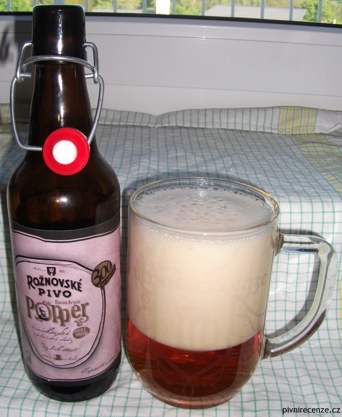 Recenze Rožnovské pivo Popper | PivníRecenze.cz